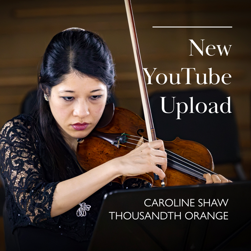Thousandth Orange - Caroline Shaw, on play.creartbox.nyc
