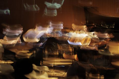 In performance